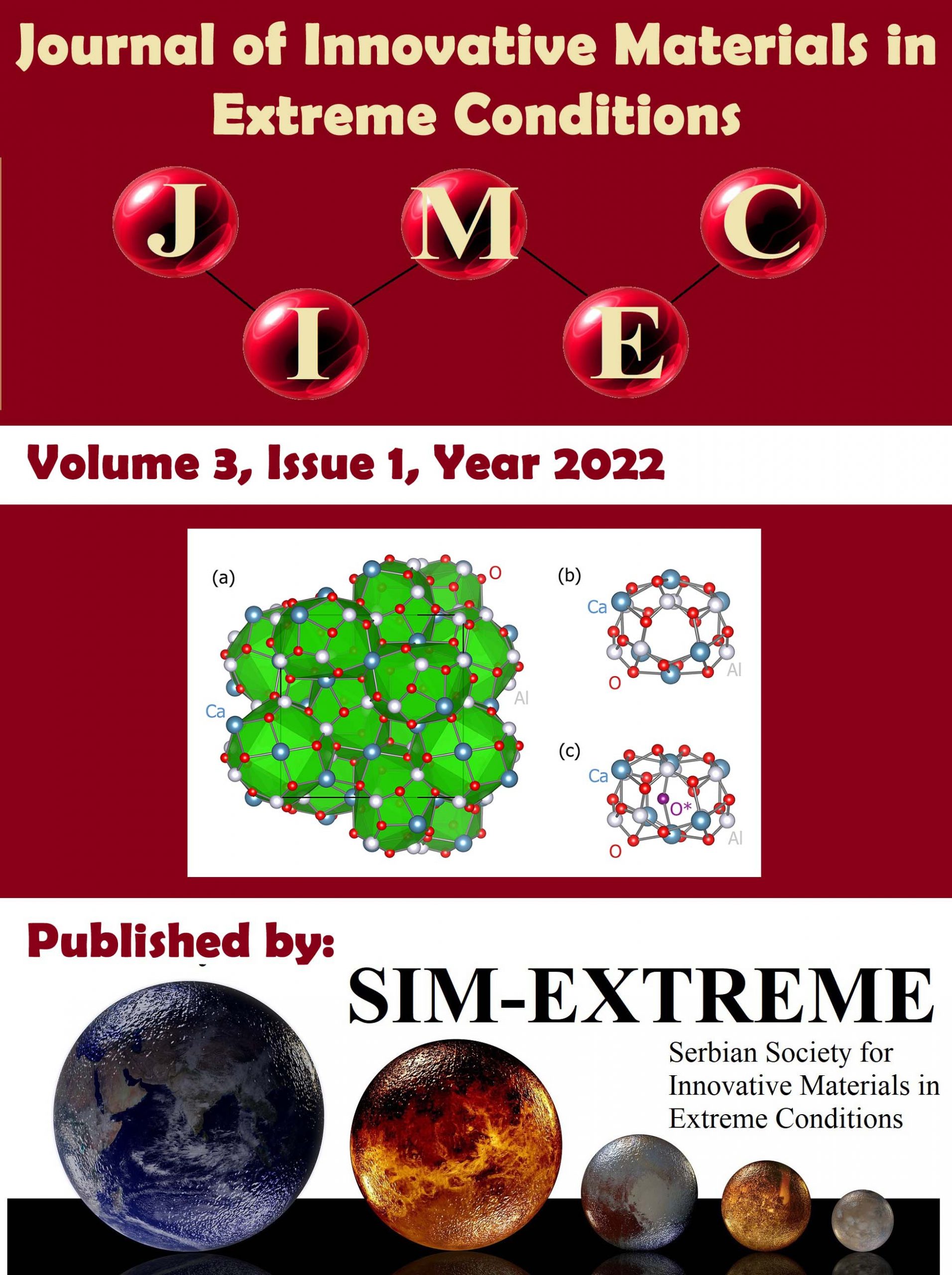 Cover page - JIMEC-vol3-1-2022